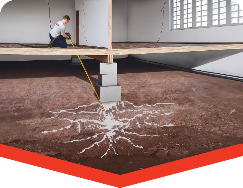 Buildfix GeoPoly™ SJ120 concrete relevelling