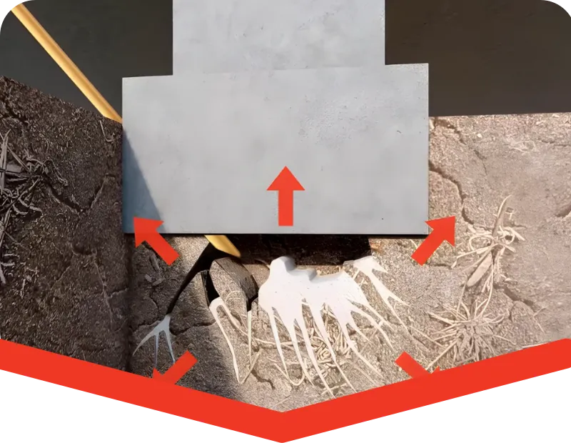 Buildfix GeoPoly™ stump lifting