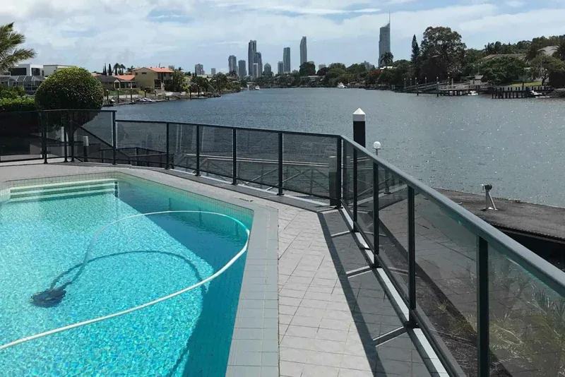 Pool Slab Lifted Back After Cyclone Debbie
