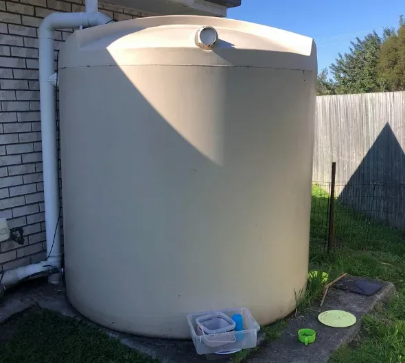 The sinking water tank in Ipswich