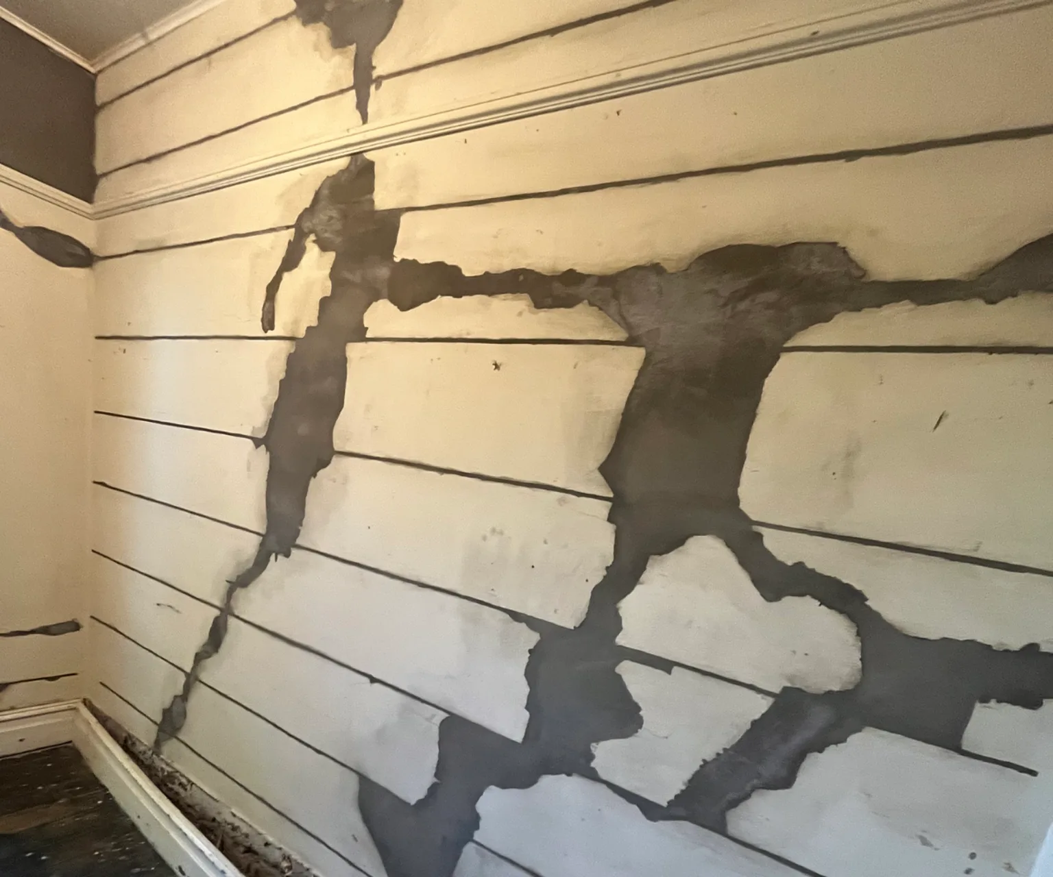 GeoPoly injection stabilising foundation beneath heritage home on reactive clay