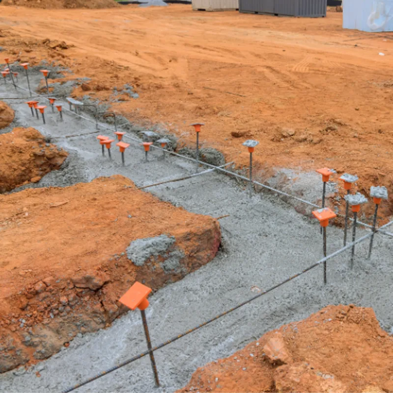 Incorrect footing type causing foundation subsidence