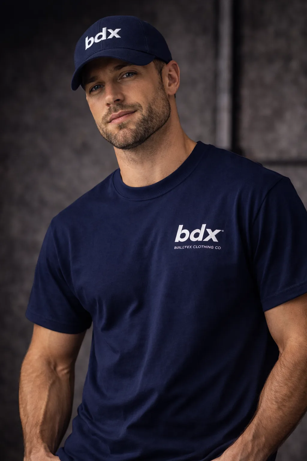 BDX Tee — Navy — view 2