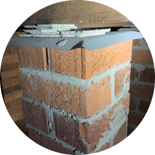 Lifting floors and packing with wedges