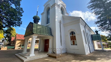 Orthodox cathedral’s walls in Strathfield repaired without disruption